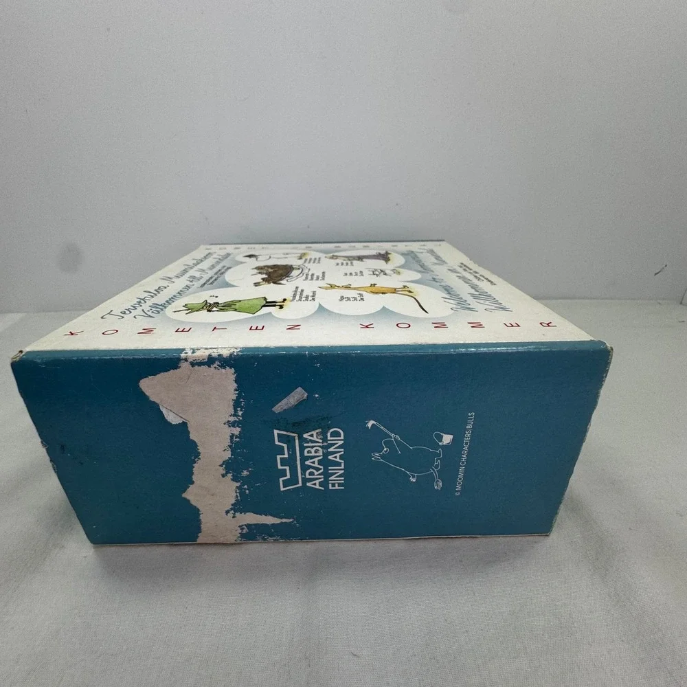Arabia Finland Moomin Childrens Set Comet in Moominland Plate Mug Vintage Boxed